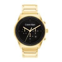 ราคา Calvin Klein Impressive CK25200294 นาฬิกาข้อมือผู้ชาย Gold Black (19148059228)
