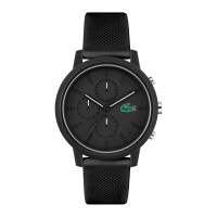 ราคา LACOSTE 12 12 Chrono รุ่น LC2011243 นาฬิกาข้อมือผู้ชาย สีดำ (19211088614)