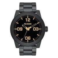 ราคา Nixon Corporal SS NXA3461041 00 นาฬิกาผู้ชาย Matte Black Gold (18847328333)