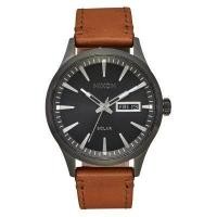 ราคา Nixon Sentry Solar Leather Gunmetal NXA1347131 00 พลังงานแสงอาทิตย์ (17837517790)