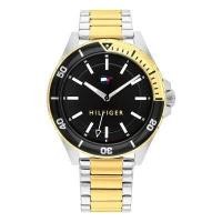 ราคา TOMMY HILFIGER Logan TH1792013 นาฬิกาผู้ชาย สีเงิน ทอง (15965998094)