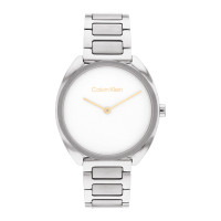 ราคา Calvin Klein Adorn CK25200275 นาฬิกาข้อมือผู้หญิง Silver White (19147949692)
