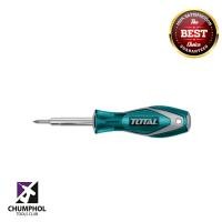 ราคา TOTAL ไขควงอเนกประสงค์ 6 IN 1 รุ่นงานหนัก ขนาด 190 mm รุ่น THT 250607 (2207)