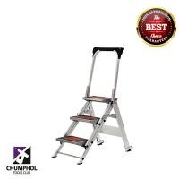ราคา LITTLE GIANT บันได Safety step 3 ขั้น พร้อมด้ามจับ รุ่น 10310BA (2499)