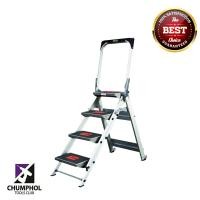 ราคา LITTLE GIANT บันได Safety step 4 ขั้น พร้อมด้ามจับ รุ่น 10410BA (2500)