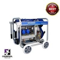 ราคา เครื่องปั่นไฟเครื่องยนต์ดีเซล เชื่อมได้ 5.0 KW. HYUNDAI รุ่น HDW180AE (5130)