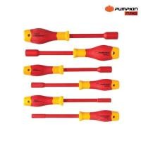 ราคา PUMPKIN PRO ชุดไขควงหัวบ็อกซ์6ตัว/ชุด VDE1000V PROVDE-SD7S (9506)