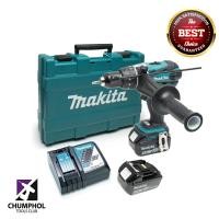 ราคา สว่านกระแทกไร้สาย 18V. MAKITA รุ่น DHP458RFE (5382)