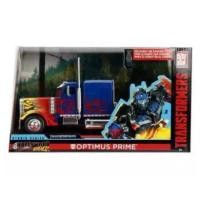 ราคา โมเดลรถเหล็ก JADA 1:24 Scale Diecast Transformers Movie Optimus Prime HOLLYWOOD RIDES (234)