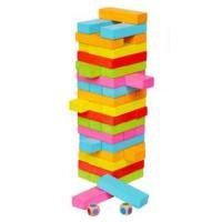 ราคา จังก้าไม้ Jenga แบบสี (258)