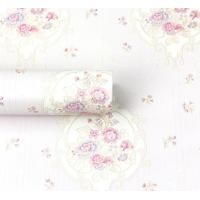 ราคา วอลเปเปอร์สติ๊กเกอร์หลุยส์ดอกชมพู LF047 (67)