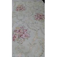 ราคา วอลเปเปอร์สติ๊กเกอร์หลุยส์ดอกพื้น้ขียว LF060 (81)