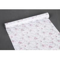 ราคา วอลเปเปอร์สติ๊กเกอร์ลายดอกพื้นขาว LF048 (150)