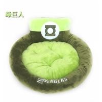 ราคา ที่นอนสุนัข เบาะนอนน้องหมา สีเขียว ลายHUG (1230)