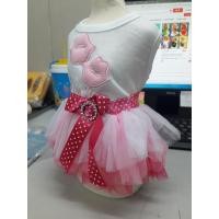 ราคา ชุดเจ้าหญิงกระโปรงสีชมพู ชุดน้องหมา น้องแมว ไซต์ XL (3286)