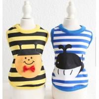 ราคา เสื้อกล้ามสุนัข เสื้อผ้าหมาแมว ราคาไม่เกิน 100 บาท (XS-L) (5433)