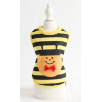 ราคา เสื้อกล้ามสุนัข เสื้อผ้าหมาแมว ราคาไม่เกิน 100 บาท (XS-L) สีเหลือง L (5437)