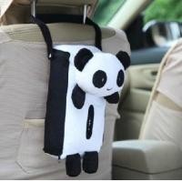 ราคา ตุ๊กตาแขวนเบาะใส่กล่องกระดาษทิชชู่  (หมีแพนด้า) (514)