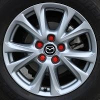 ราคา ซิลิโคนครอบน็อตล้อ  เบอร์ 17 (สีแดง) (628)