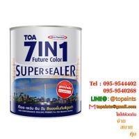 ราคา TOA 7IN1 Super Sealer (Solvent Base) สีทีโอเอ เซเว่น อิน วัน สีรองพื้นปูนเก่า สูตรน้ำมัน (2013)