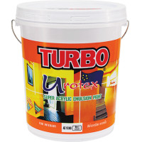 ราคา เทอร์โบ สีน้ำเนียนด้าน ยูโรเท็กซ์ สำหรับภายใน Turbo Urotex Acrylic Emulsion Paint for Interior (2396)