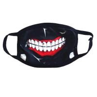 ราคา หน้ากาก โตเกียว กูล Tokyo Ghoul อะนิเมะ ชื่อดังแห้งยุค หน้ากาก โตเกียว กูล Tokyo G้houl ผ้าปิดหน้า (หน้ากากผ้า) (2273)