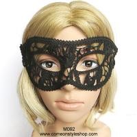 ราคา หน้ากากลายลูกไม้ สีดำ หน้ากากแฟนซี ปาร์ตี้ ออกงาน การแสดง Sexy Lace Venetian Eye Fancy Masquerade Ball Prom Party Mask Good Quality (Black) หน้ากากเวนิสเซ็กซี่ลายลูกไม้สีดำ หน้ากากปาร์ตี้ หน้ากากออกงา
