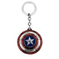 ราคา พวงกุญแจซุปเปอร์ ฮีโร่ มาเวล อเวนเจอร์ งานคุณภาพ Marvel Avengers Super Hero Keychain Good Quality KC01 พวงกุญแจซุปเปอร์ ฮีโร่ Captain America Shield รุ่นพิเศษ ดาวหมุนได้ อเวนเจอร์ มาเวล งานคุณภาพ Marv
