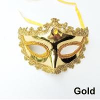 ราคา หน้ากากแฟนซี นีโอ คลาสสิค หน้ากากออกงาน ปาร์ตี้ การแสดงแฟนซี คอสเพลย์ Neo-classic Fancy Masquerade Ball Eye Party Mask Venetian Party Fancy Mask (6สี เงิน ทอง แดง ฟ้า ชมพู ม่วง) หน้ากากนีโอ คลาสสิค หน