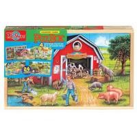 ราคา จิ๊กซอว์ไม้เเบรนด์ Shure ลายCountry Farm (268)