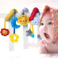 ราคา JJOVCE ตุ๊กตาพันขอบเตียง ลายท้องฟ้า ตุ๊กตาโมบาย โมบายเกลียว ลายพระจันทร์ (454)