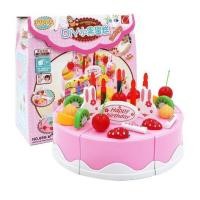 ราคา DIY Fruit Cake ชุดตกแต่งเค้กและหั่นเค้ก 37 ชิ้น (502)