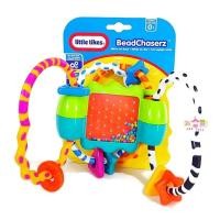 ราคา BeadChaserz ( little tikes) ของเล่นเขย่ามีเสียง ลูกปัด พร้อมยางกัดรูปทรงต่าง สีสันสดใส (577)