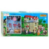 ราคา บ้านตุ๊กตากระต่าย 3 ชั้น Happy Family (593)