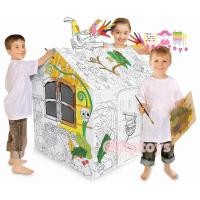 ราคา DIY.บ้านกระดาษระบายสี (647)