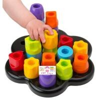 ราคา ปักหมุด จำเเนกสี เรียงซ้อน ชิ้นเบิ้ม สำหรับวัยเตาะเเตะ/ หัดเดิน (657)