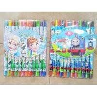 ราคา สีเทียน ปลายหมุนเลื่อนขึ้นเติมสี (767)
