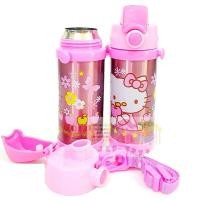 ราคา กระติกน้ำเก็บความร้อน-เย็น เเบบยกดื่ม คิตตี้ (ชมพู) (870)