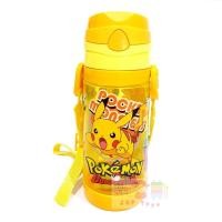 ราคา กระติกน้ำมีหลอดดูด พร้อมสายสะพาย ลาย โปเกมอน สีเหลือง ทรงสูง ไม่เก็บอุณหภูมิ (958)
