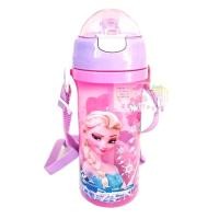 ราคา กระติกน้ำมีหลอดดูด พร้อมสายสะพาย ลายFrozen ชมพูคาดม่วงอ่อน (962)
