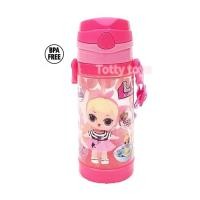 ราคา กระติกน้ำมีหลอดดูด พร้อมสายสะพาย ลาย ตุ๊กตา LOL (ทรงสูง ไม่เก็บอุณหภูมิ) (1073)