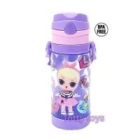 ราคา กระติกน้ำมีหลอดดูด พร้อมสายสะพาย ลาย ตุ๊กตา LOL (ทรงสูง ไม่เก็บอุณหภูมิ) กระติกน้ำมีหลอดดูด ทรงสูง ลายตุ๊กตา LOL สีม่วง (1074)