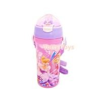 ราคา JKP Toys กระติกน้ำมีหลอดดูด พร้อมสายสะพาย ลายเจ้าหญิง สีชมพู (ฝากลม) (1112)