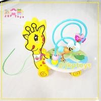 ราคา ขดลวดฝึกสมาธิพร้อมล้อลากจูงสำหรับหัดเดิน สำเนา (1168)