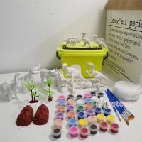 ราคา ของเล่นเสริมพัฒนาการ ชุดระบายสีน้ำไดโนเสาร์ 12 (1297)