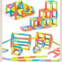 ราคา ของเล่นเสริมพัฒนาการ ตัวต่อแม่เหล็ก ของเล่นเด็ก เสริมสร้างพัฒนาการ 120 ชิ้น (1382)