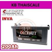 ราคา Globatt INVA แบตเตอรี่สำหรับเก็บพลังงานแสงอาทิตย์ ชนิด Deep Cycle เกรดระดับพรีเมี่ยม จ่ายกระแสไฟ (CCA) ได้สูงกว่าแบตเตอรี่ทั่วไป Globatt INVA 200AH (268)