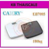 ราคา ตาชั่งน้ำหนักคน180kg เครื่องชั่งบุคคลดิจิตอล180กิโลกรัม เครื่องชั่งน้ำหนักคนดิจิตอล180กิโล เครื่องชั่งน้ำหนักระบบดิจิตอล180kg เครื่องชั่งน้ำหนักคน180kg ค่าละเอียด100g CAMRY รุ่น EB7005 (718)