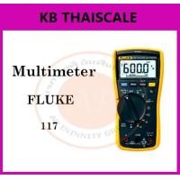 ราคา ดิจิตอลมัลติมิเตอร์ สำหรับช่างเทคนิคงานบริการด้านไฟฟ้า Fluke 117มัลติมิเตอร์ที่ให้ค่า True-rms ขนาดกะทัดรัด (1249)