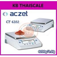 ราคา เครื่องชั่งดิจิตอล ทศนิยม 2 ตำแหน่ง เครื่องชั่งละเอียดสูง ตาชั่งดิจิตอล Precision balance ยี่ห้อ ACZET รุ่น CY6202 พิกัด 6200g ละเอียด 0.01g จานชั่งเหลี่ยม ขนาด 198*205mm. (1297)